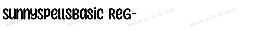 SunnySpellsBasic Reg字体转换